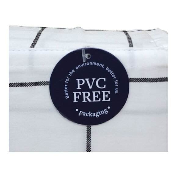 Brooks Brothers Cotton Full Double Sheet Set Black White Large Plaid - Picture 6 of 8